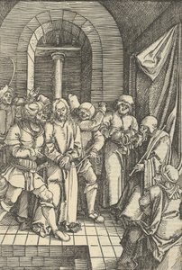 المسيح أمام حنَّان ، من مرآة آلام ربنا يسوع المسيح ، 1507