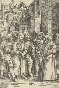 المسيح أمام بيلاطس أمام قصره ، من مرآة آلام ربنا يسوع ج ... ، 1507