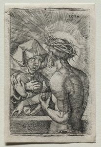 المسيح والعذراء ، 1519. بواسطة هانز سيبالد بهام
