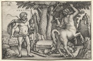هرقل ونيسوس، 1542. بواسطة هانز سيبالد بهام