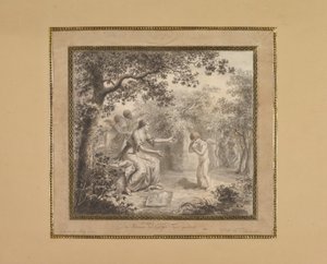 حيلة كيوبيد 1792. بواسطة هانز فيت فريدريش شنور فون كارولسفيلد