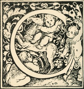 ج - الأبجدية هانز ويديتز ، c1520-1521 ، 1908.