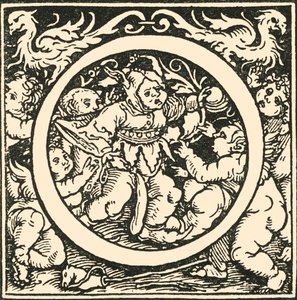 O - الأبجدية بقلم هانز ويديتز ، c1520-1521 ، 1908.