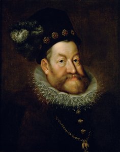 بالألمانية: القيصر رودولف الثاني. (1552-1612) صورة شخصية للإمبراطور رودولف الثاني