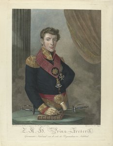 صورة لأمير هولندا فريدريك (1797-1881) بواسطة هارمانوس لانغرفيلد