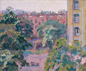 "Mornington Crescent" ، c1912 بواسطة هارولد جيلمان