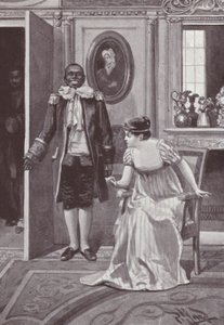 رسم توضيحي لـ Vanity Fair بواسطة William Makepeace Thackeray (litho) بواسطة هارولد هيوم بيفارد