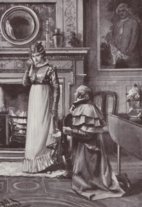 رسم توضيحي لـ Vanity Fair بواسطة William Makepeace Thackeray (litho) بواسطة هارولد هيوم بيفارد