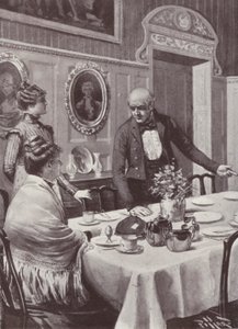 رسم توضيحي لـ Vanity Fair بواسطة William Makepeace Thackeray (litho) بواسطة هارولد هيوم بيفارد