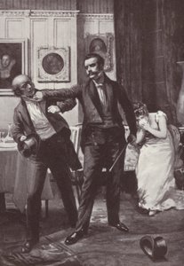 رسم توضيحي لـ Vanity Fair بواسطة William Makepeace Thackeray (litho) بواسطة هارولد هيوم بيفارد