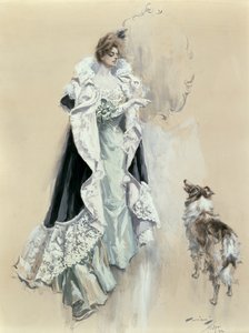 التعليمات النهائية ، 1902 (مرحاض ، غواش وقلم رصاص على ورق) بواسطة هاريسون فيشر