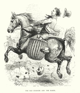 The old charger and the baker (engraving) بواسطة هاريسون ويليام وير