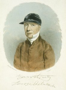 George Osbaldeston (1787-1866) 1866, engraved by J.B. Hunt (coloured aquatint) بواسطة هاري (بعد) هول