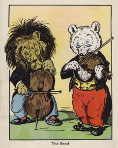 The Band (colour litho)