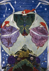 هيل ، حكاية خرافية لهانس كريستيان أندرسن (1805-1875) ، رسم توضيحي لهاري كلارك (1890-1931)