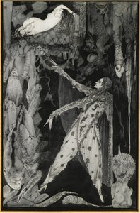 رسم توضيحي لفوست جوته 1924-1925 بواسطة هاري كلارك