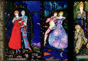 نافذة جنيف التي تصور مستهتر العالم الغربي بقلم JM Synge و The Dreamers بقلم Seamus OSullivan و Demi Gods بقلم James Stephens ، 1929