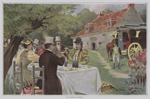 Un Lunch au Relais (غداء في مطعم على جانب الطريق)