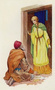 في اللحظة التي عرفت فيها ماريان وجه روجر القاسي (صورة حجرية ملونة) بواسطة هاري جورج ثيكر