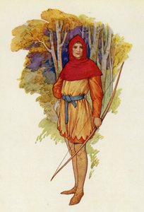 كان روبن من النوع المغامر حتى في شبابه (طباعة حجرية ملونة) بواسطة هاري جورج ثيكر