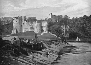 قلعة Chepstow ، c1896 بواسطة هارفي بارتون