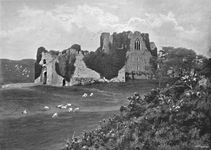 قلعة أويسترماوث ، مامبلز ، c1896 بواسطة هارفي بارتون