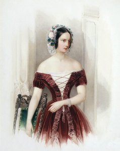 دوقة روسيا الكبرى الكسندرا نيكولاييفنا ، 1825-1844 ، 1840. بواسطة هاو