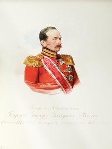 صورة البارون يوسف إيوزيفوفيتش فون فيليو 1795-1867 من ألبوم حراس الخيول الإمبراطورية ، 1846-1849 بواسطة هاو