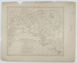 الفرات ودجلة من أطلس دانفيل ، نقشها توماس بوين ، 1788 بواسطة هايوود هايوود