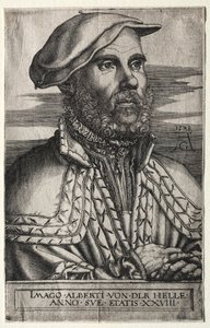 ألبرت فان دير هيل ، 1538. بواسطة هاينريش ألدغريفير