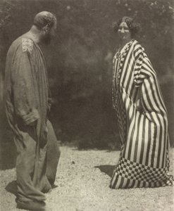 غوستاف كليمت وإميلي فلوج مواليد 1909. بواسطة هاينريش بوهلر