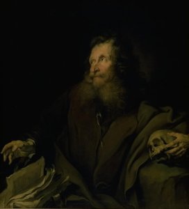 نموذج الشمع سيمون مثل القديس جيروم بواسطة Heinrich Dittmers