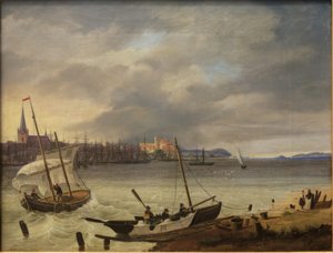Kiel und die Kieler Förde بواسطة هاينريش هينتز