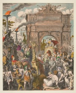 صور العصور القديمة - الخامس عشر. الرومان - دخول النصر بواسطة Heinrich Leutemann