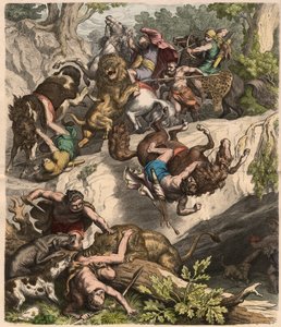القرطاجيون: ليون هانت ، 1866 بواسطة هاينريش لوتيمان