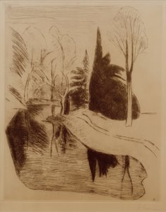 متنزه في ديلبورن ، 1914 بواسطة هاينريش ناوين