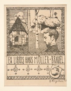 كتاب: Ex Libris Hans Mueller-Brauel بواسطة هاينريش فوجيلر