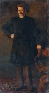 صورة لمغني الأوبرا تيودور ريتشمان 1849-1903 ، 1879.