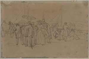 ركاب سفينة الراين البخارية (وجه) بواسطة هاينريش فون ماير