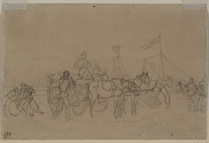 ركاب سفينة الراين البخارية (ظهر) بواسطة هاينريش فون ماير