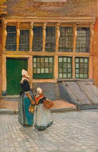 العودة من السوق c1902