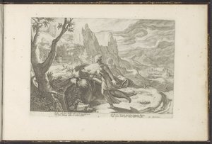 هذا يهرب من أسد تحولات أوفيد (عنوان المسلسل) Recreations of P. Ovidius Naso (عنوان السلسلة) بواسطة ج. ريجكيوس