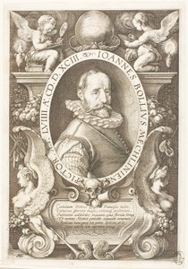 بول ، هانز (1534-1593) رسام مالين ، من عام 1591 في أمستردام بواسطة هندريك جولتزيوس
