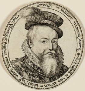 روبرت دادلي ، إيرل ليستر (1532-1588) ، الإنجليزي نوبلمان ، الحاكم العام للمقاطعات المتحدة في 1585-87 بواسطة هندريك جولتزيوس