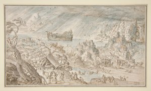 الطوفان بواسطة Hendrick van Cleve III