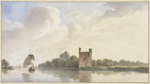 أطلال Huis te Merwede بالقرب من Dordrecht aan de Maas