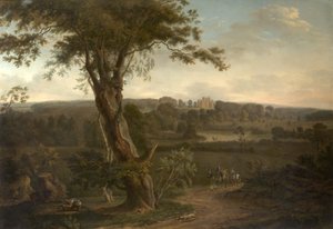 Wollaton Hall Park ، نوتنغهام ، 1795 بواسطة هندريك فرانس دي كورت