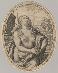 سوزانا 1583. بواسطة هندريك جولتزيوس