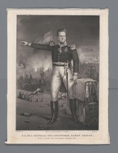 هي. الملازم. جنرال المشاة بارون تشاسيه. في قلعة أنتويرب ، ديسمبر 1832 (العنوان على الجسم) بواسطة Desguerrois and Co.