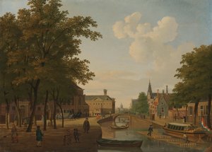 منظر Houtmarkt ، أمستردام
